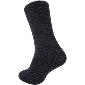 Thermo kniekousen voor dames antraciet/donkergrijs 36/41 - Wintersport kleding ÃÂ¢Ã¢âÂ¬Ã�¢â¬Å Thermokleding - Winter knie kousen - Thermo sokken