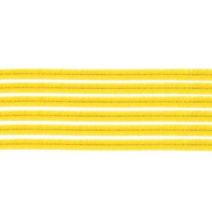 Chenilledraad - 50x - geel - 50 cm - hobby/knutsel materialen