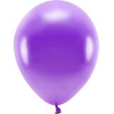 300x Paarse ballonnen 26 cm eco/biologisch afbreekbaar - Milieuvriendelijke ballonnen