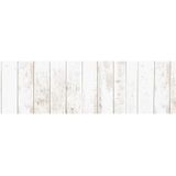5x Stuks decoratie plakfolie houtnerf look whitewash 45 cm x 2 meter zelfklevend - Decoratiefolie - Meubelfolie