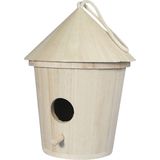 Houten vogelhuisje 16 cm