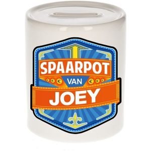 Kinder spaarpot voor Joey - keramiek - naam spaarpotten