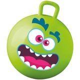Summer Play Skippybal met Smiley - Groen - 50 cm - Buitenspeelgoed Voor Kinderen