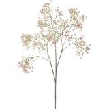 3x stuks kunstbloemen Gipskruid/Gypsophila takken roze 95 cm - Kunstplanten en steelbloemen