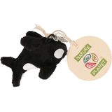 8x Pluche orka sleutelhanger knuffels van 6 cm - Dieren sleutelhangers