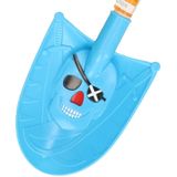 Summerplay Speelgoed piraten schep - voor kinderen - punt - kunststof - blauw - 49 cm