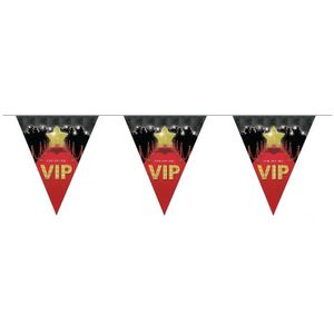 VIP vlaggenlijn 5 meter - Feestversiering vlaggetjes - Feestartikelen