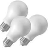 3x stuks stressballen lampbolletje gloeilamp 10 cm