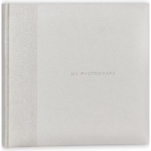 Fotoboek/fotoalbum Luis met 20 paginas wit - 24 x 24 x 2 cm