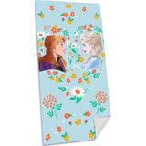 Disney Frozen Set bad cape/poncho en strand/badlaken - voor kinderen