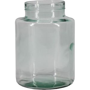 Floran Bloemenvaas Bela Arte - transparant - glas - H20 cm - melkbus vaas met smalle hals