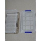 PlasticForte Opbergbox met deksel - 2 liter - transparant - kunststof