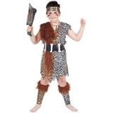 Holbewoner pre-history thema kostuum voor kinderen - verkleedkleding carnaval