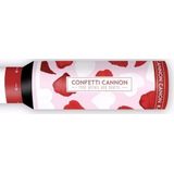 3x Confetti kanon hartjes en rozenblaadjes - confetti shooter / party popper