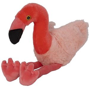 Pluche knuffel flamingo vogel van 32 cm - Speelgoed knuffeldieren