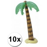 10x opblaasbare palmboom 90 cm