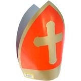 Sinterklaas kinder mijter van karton