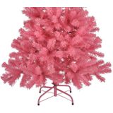 Kunstkerstboom/kunstboom - roze - met anti-slip - 120 cm