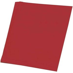 100 vellen rood A4 hobby papier