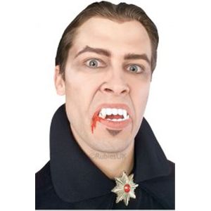 Rubies vampier tanden - volwassenen - kunstgebit - Halloween/Horror thema - Dracula