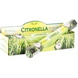 4x stuks Citronella anti muggen geursticks - Anti-muggen wierook