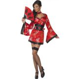 Sexy Geisha kostuum met shotglas riem