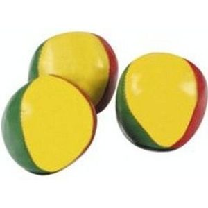 6x Gekleurde jongleerballetjes - Speelgoed - Circus