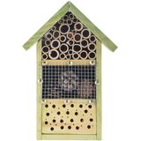 3x stuks doe-het-zelf insectenhotel/insecten nestkast  26 cm - Vlinderhuis/bijenhuis/wespenhotel