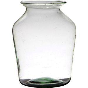 Transparante Luxe Grote Vaas/Vazen van Glas 36 X 24 cm
