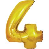 Helium/folie Ballonnen - 2024 - goud - 100 cm