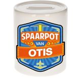 Kinder spaarpot voor Otis - keramiek - naam spaarpotten
