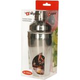 Alpina Cocktailshaker - 550 ml-zilver -RVS- Bar/cafe benodigdheden - Cocktails maken - Mix/shake bekers