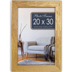 Zep Fotolijstje - goudkleurig - hout - voor foto van 20 x 30 cm - fotolijst