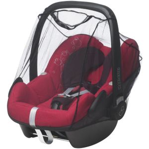 Muskietennet/klamboe voor baby autostoeltje zwart - Insectennetten voor baby/peuter