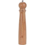Bamboe houten pepermolen/zoutmolen 31 cm - Pepermaler/zoutmaler - Kruiden en specerijen vermalen vermalers
