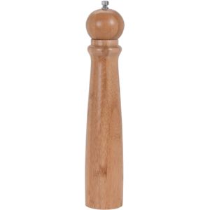 Bamboe houten pepermolen/zoutmolen 31 cm - Pepermaler/zoutmaler - Kruiden en specerijen vermalen vermalers