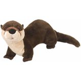 Pluche otter knuffel 30 cm - knuffeldieren