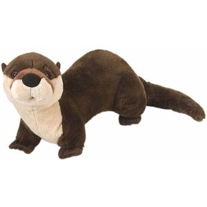 Pluche otter knuffel 30 cm - knuffeldieren
