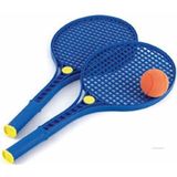 Plastic tennis set met soft bal - Softtennis buitenspeelgoed