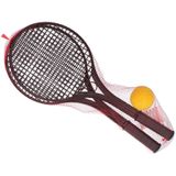 Plastic tennis set met soft bal - Softtennis buitenspeelgoed