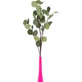 DK Design Kunstbloem Eucalyptus tak Real Touch - 2x - 90 cm - groen - losse steel - Kunst zijdebloemen