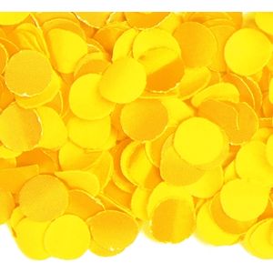 Luxe gele confetti 4 kilo - Feestconfetti - Feestartikelen versieringen