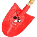 Summerplay Speelgoed piraten schep - voor kinderen - punt - kunststof - rood - 49 cm