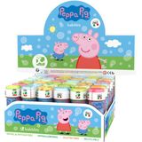 3x Peppa Pig bellenblaas flesjes met spelletje 60 ml voor kinderen - Uitdeelspeelgoed - Grabbelton speelgoed