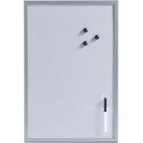 Zeller - Magnetisch whiteboard/memobord - 40 x 60 cm - Wisser en stift