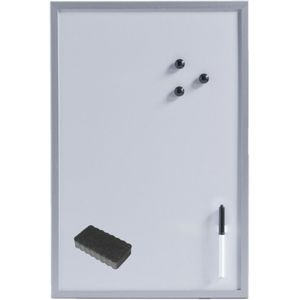 Zeller - Magnetisch whiteboard/memobord - 40 x 60 cm - Wisser en stift