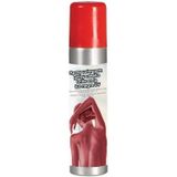 Rode bodypaint spray/body- en haarspray - Verf/schmink voor lichaam en haar
