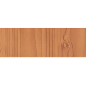 2x Stuks decoratie plakfolie grenen houtnerf look bruin 45 cm x 2 meter zelfklevend - Decoratiefolie - Meubelfolie