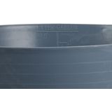 Excellent Houseware Flexibele emmer - 2x - blauw - 16 liter - kunststof - 33 x 28,5 cm