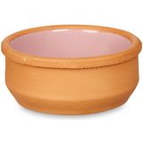 La Dehesa - Set 6x tapas/creme brulee schaaltjes terracotta/roze 8 cm